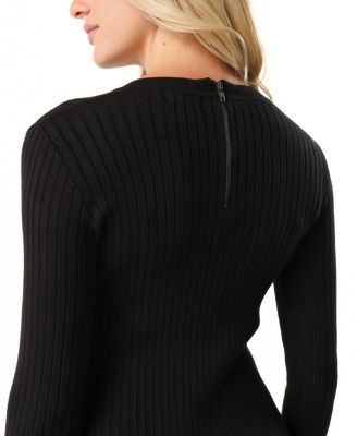 Women&#39;s Maxi Maternity &amp; Nursing V-Neck Sweater Dress in Cotton Knit