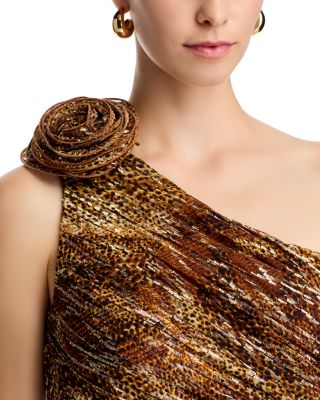 Magarita One Shoulder Mini Dress