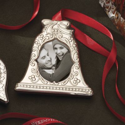 Bell Figural Frame Sterling Silver Ornament