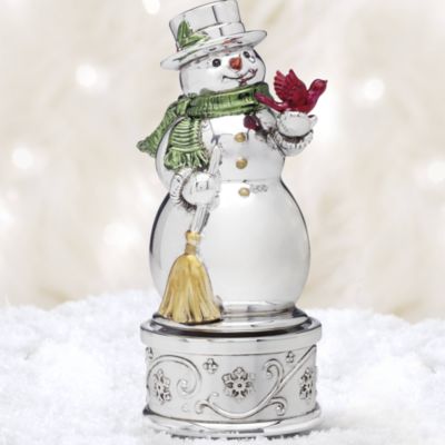 Vintage Christmas Musical Snowman