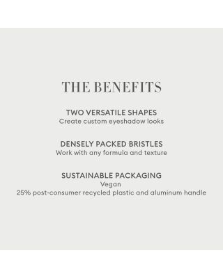 Dual Ended Eyeshadow Brush