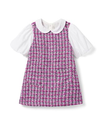 Janie and Jack - Girls' Boucle Dress- Little Kid, Big Kid