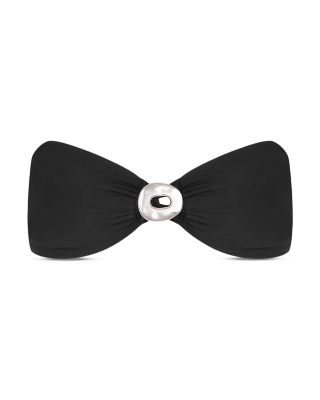 Solid Sama Bandeau Bikini Top & Solid Sam Full Bikini Bottom