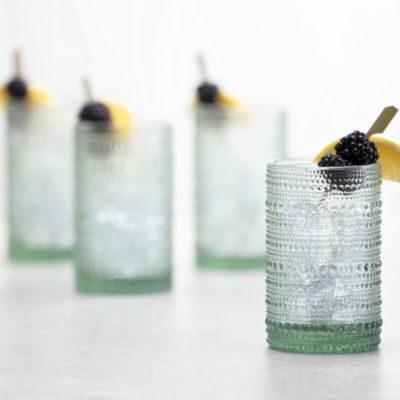 Fortessa Jupiter Clear Ice Beverage Glass, Set of 6