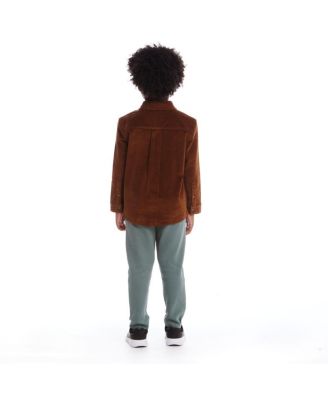 Boys' Garment Washed Corduroy Buttondown - Little Kid, Big Kid