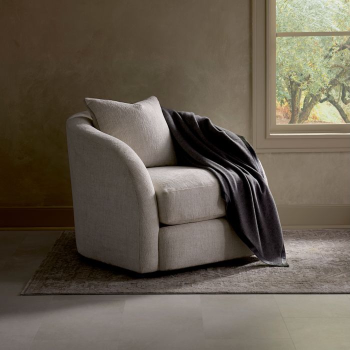 Dolomiti Cashmere & Leather Throw Blanket, 55" x 71"