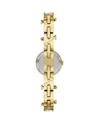 Monroe Gold Tone Stainless Steel Bracelet Watch, 20mm