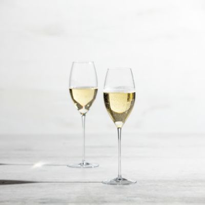 Glas Handmade Enoteca Champagne Flute, Set of 2