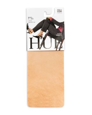 Sheer Knee-High Socks, Set of 2