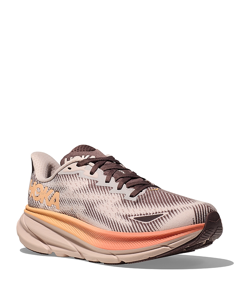 Hoka Clifton 9 Running Shoe In Brown