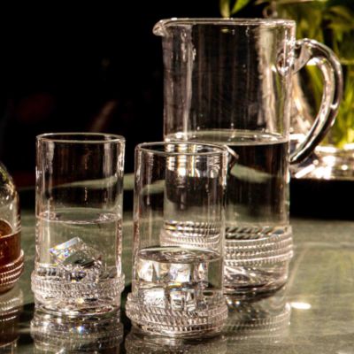 Dean Pitcher & Highball Glass, Set of 3