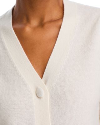 100% Cashmere Puff Sleeve Cardigan -Exclusive