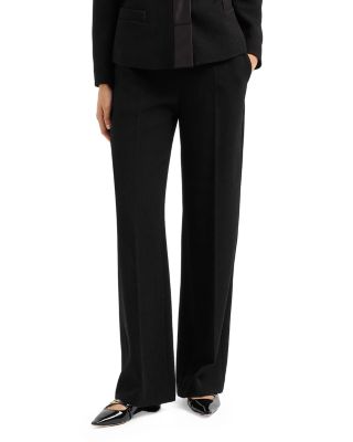 Emporio Armani - Pull On Wide Leg Pants