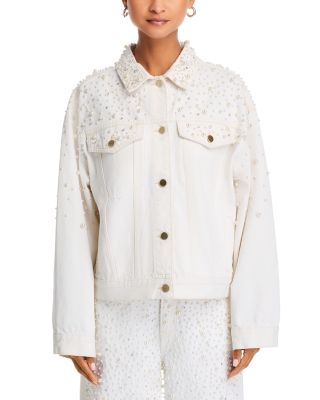 FRAME The Pearl Denim Jacket | Bloomingdale's Women