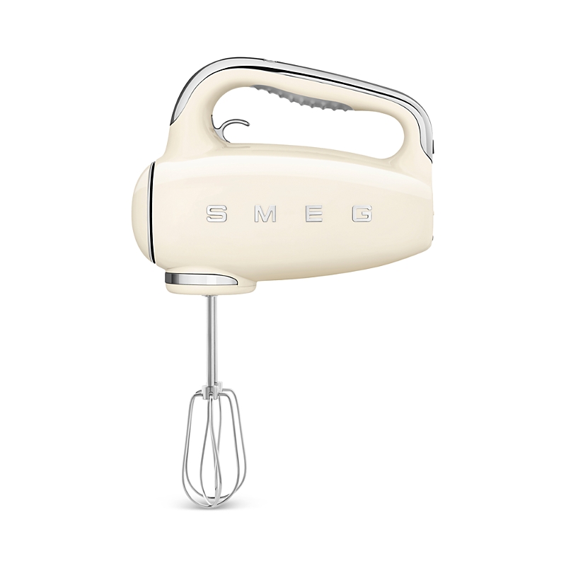Smeg 50s Retro Style Hand Mixer In Cream In Cream
