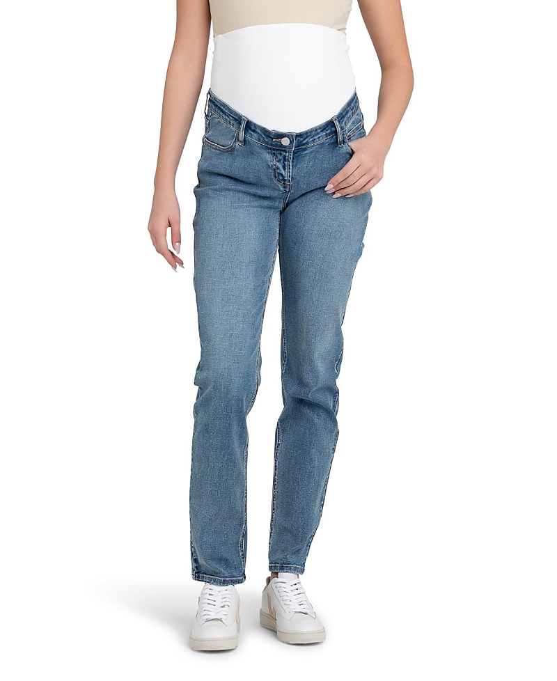 RIPE MATERNITY HUNTER OVER BUMP JEAN IN VINTAGE WASH