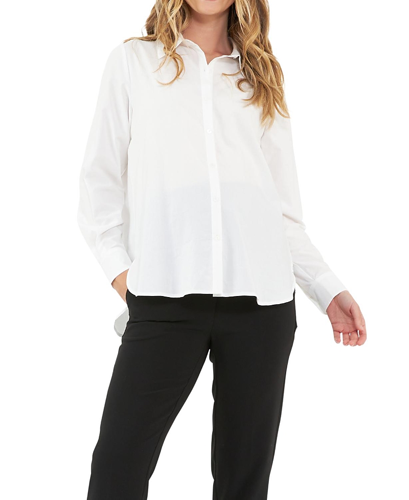 RIPE MATERNITY TORI CLASSIC BUTTON DOWN SHIRT