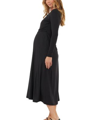 Luxe Knit A-Line Nursing Dress
