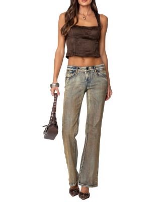 Tie Back Bustier Top