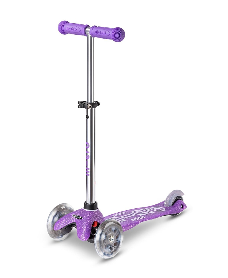 Micro Kickboard Mini Deluxe Glitter Led - Ages 2-5 Years
