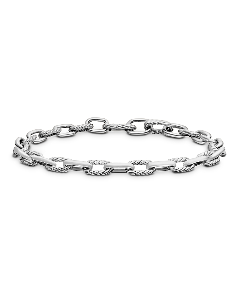 David Yurman Men's Dy Madison Chain Bracelet in Sterling Silver, 6mm