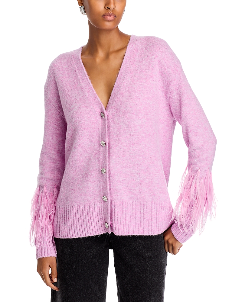 Cinq À Sept Cinq A Sept Briana Cardigan In Mauve Orchid