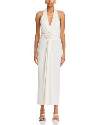 Kathleen Rosette Ruched Dress