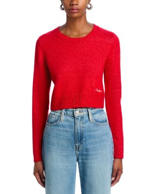 Cropped Crewneck Sweater