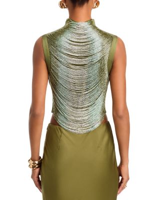 Embellished Sleeveless Top & Chantel Skirt