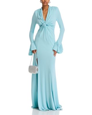 Evelyn Twist Front Gown