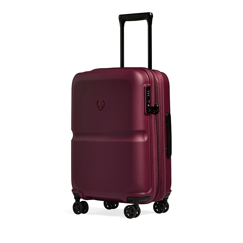Antler Single Stripe Expandable Carry On Suitcase In Heather Purple