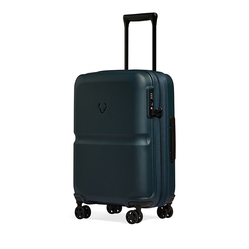 Antler Single Stripe Expandable Carry On Suitcase In Indigo Blue