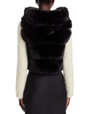 The Landau Faux Fur Vest