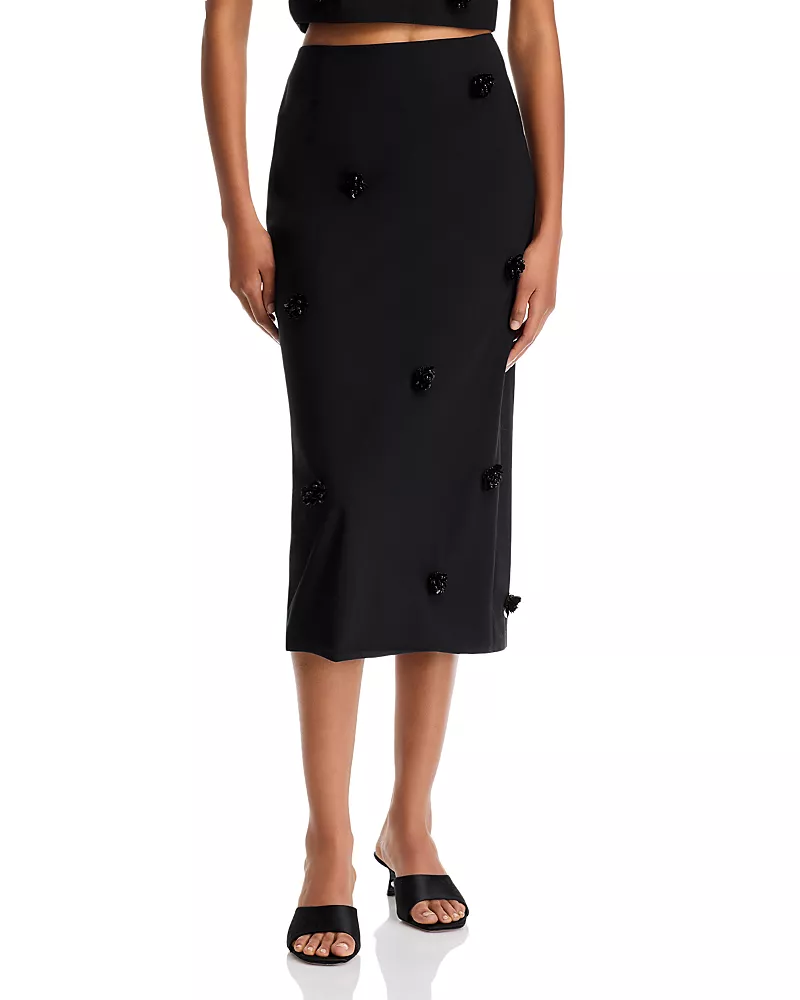 Cinq a Sept Sequin Dot Abbie Skirt