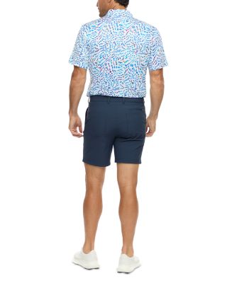 Color Play Performance Stretch Printed Classic Fit Golf Polo Shirt 