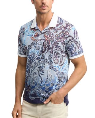 Robert Graham - Oslo Cotton Printed Classic Fit Polo Shirt