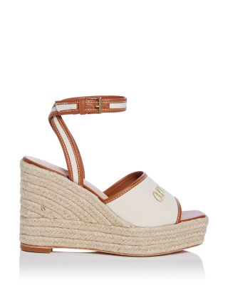 Women's Jesse Canvas Espadrille Wedge Sandals