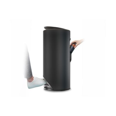 Arc 30 Liter Slimline Pedal Trash Can With Liner Pocket