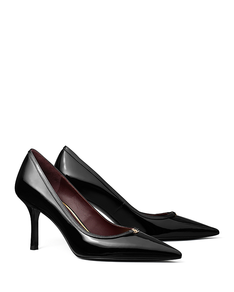 Tory Burch Women's Double T Buckle Pumps