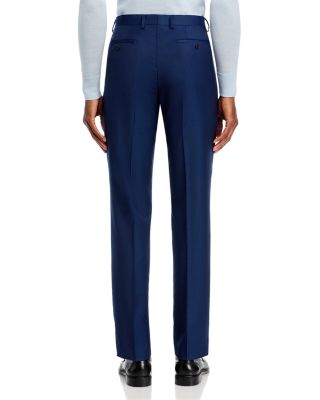 Wool Slim Fit Suit Pants