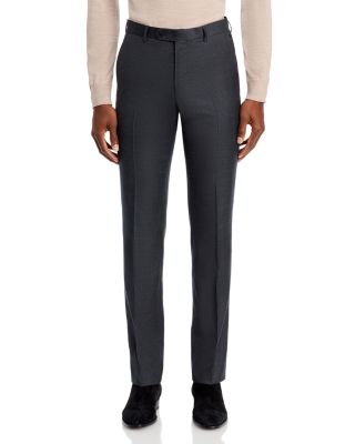 Wool Slim Fit Suit Pants