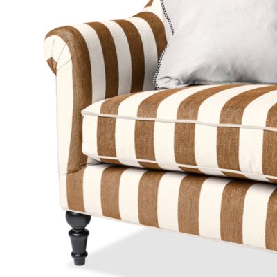 Marquee Stripe Chenille Sofa
