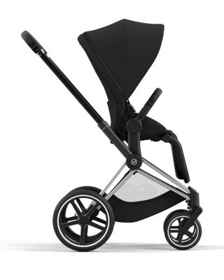 PRIAM 4 Stroller – Chrome Frame and Black Handle