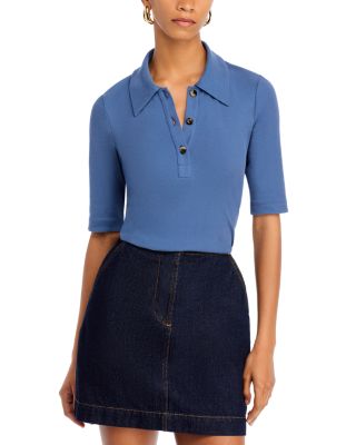 Rosetta Getty - Fitted Polo Shirt