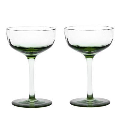 Puro Cocktail Coupe Glass, Set of 2