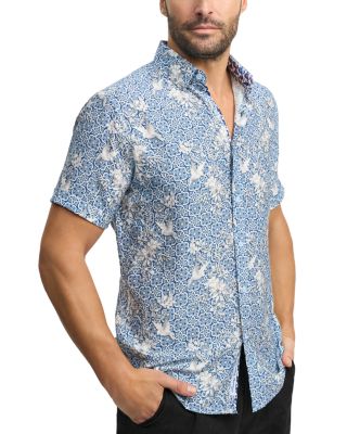 Robert Graham - Olin Printed Tailored Fit Button Down Shirt