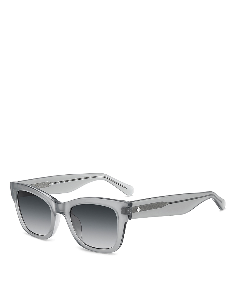 Kate Spade Aimee Cat-eye Acetate Sunglasses In Gray