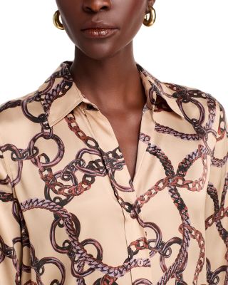 Dani Silk Chain Blouse