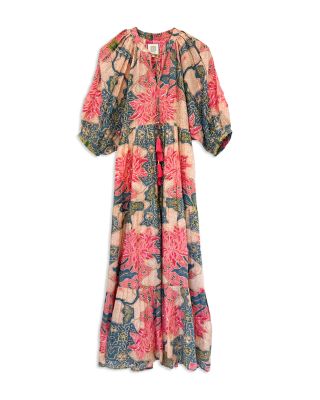 Bell - Elizabeth Floral Print Maxi Dress