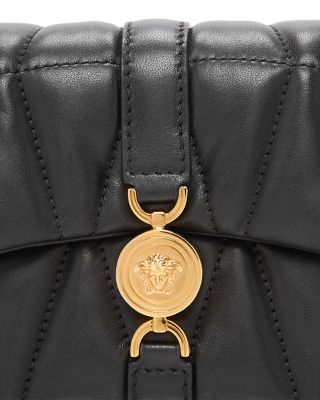 Mini Quilted Kleio Leather Crossbody Bag